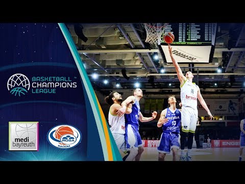 medi Bayreuth v Rosa Radom - Full Game - Basketball Champions League 2017-18