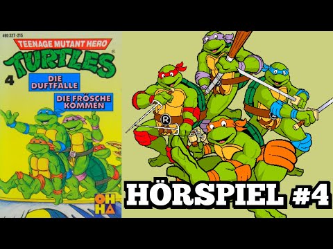 HÖRSPIEL Teenage Mutant Hero Turtles #4 - 1990 OHHA TMNT Kassette - KOMPLETT - HD - bloff.de