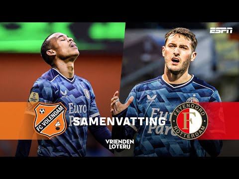 FC Volendam 0-0 Feyenoord Rotterdam