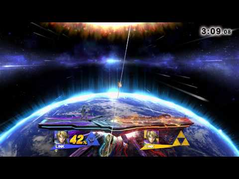 Smash4 Fahad (Link) Vs KAF (Link + Yoshi) Losers Round 3