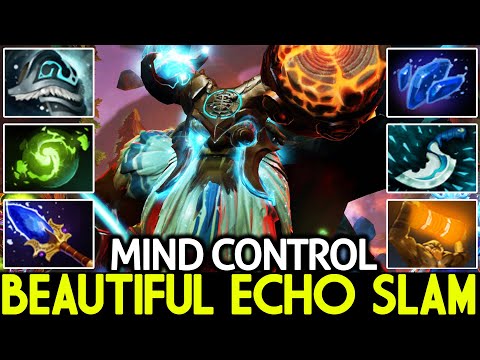 MIND CONTROL [Earthshaker] Beautiful Echo Slam Crazy Comeback Game Dota 2