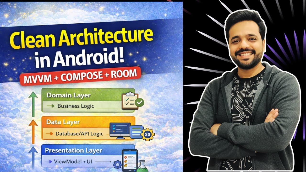Android Clean Architecture Tutorial | MVVM + Jetpack Compose + Room (Real App) | BackToCoding