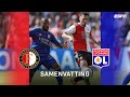 Komt FEYENOORD afstandsknal LACAZETTE te boven⁉️ | Samenvatting Feyenoord - Olympique Lyon