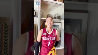 Perpetual Lady Altas open spiker Mary Rhose Dapol shares her journey as a student-athlete 🏐
