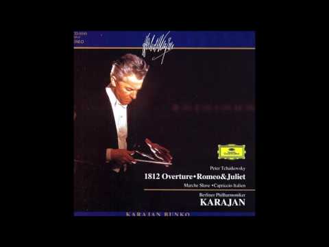 Tchaikovsky - Capriccio Italien Op.45　 Karajan　Berlin Philharmonic
