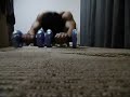 Push Up hold+54 Ab Wheel 腕立て伏せホールド+腹筋ローラー52回