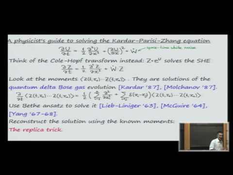 Spectral theory for the qq-Boson particle system - Alexei Borodin