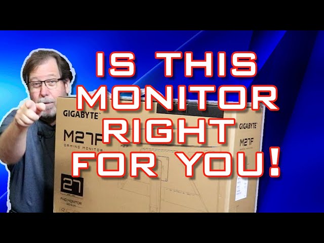 Màn hình Gigabyte M27F-EK (27 inch/ FHD/ IPS/ 144Hz/ 1ms/ HDMI+DP/ G-sync)