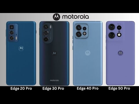 Motorola Edge 50 Pro VS Edge 40 Pro VS Edge 30 Pro VS Edge 20 Pro