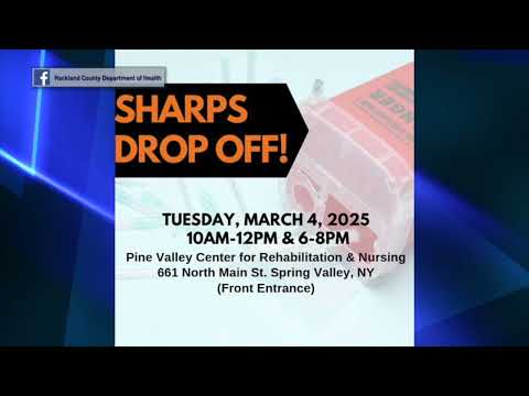 Rockland County Sharps Drop off