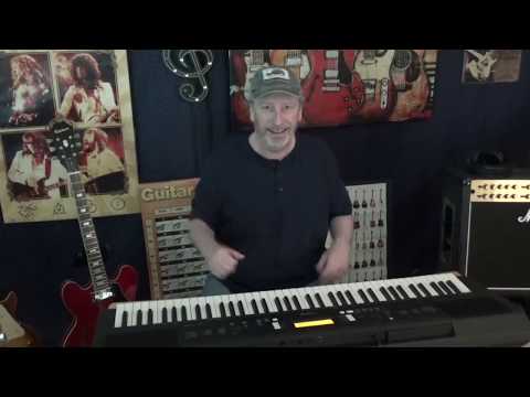 Way Cool Sounds Of The YAMAHA PSR EW300 Electronic Keyboard | Basic Demo