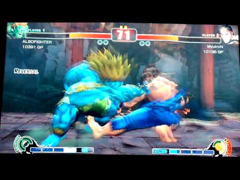 ALBOFIGHTER (Blanka) vS Myulrchi (Ryu) Final Battle