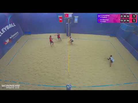 19:50 O. Kryvoshap / V. Kushch - M. Motuznyi / O. Kulyk 29.03.2023 | Winners Beach Volleyball
