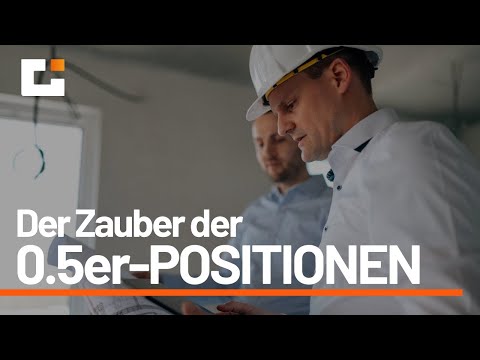 Heiß diskutiert: 0.5er Positionen der VOB/C. Kaum einer kennt sie. Risiko und Potential zugleich.