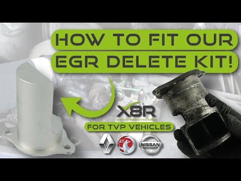 1.9 dCi CDTi EGR Verwijder Kit Vivaro Trafic Primastar V40 X8R0255