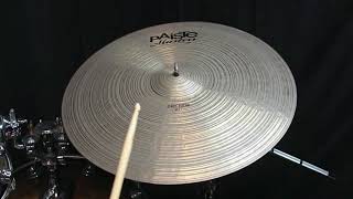 Video thumbnail for Paiste 21" Masters Dry Ride - 2277g by The Drum Shop - Portland, Maine