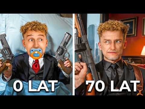 1 GODZINA = CAŁE ŻYCIE GANGSTERA w GTA V! 👶🏼