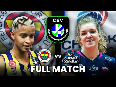Fenerbahce vs Chemik Police | Full Match | CEV Champions League Volley 2023 | Game 2