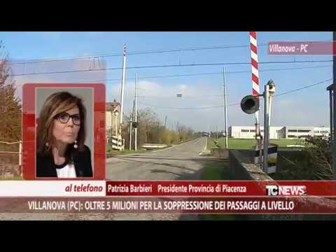 Villanova (PC): Over 5 million for the elimination of level crossings