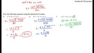 101 8-2 Solutions 5-7