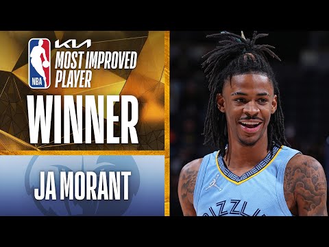 Ja Morant Wins #KiaMIP Most Improved Player | 2021-22 Season Highlights