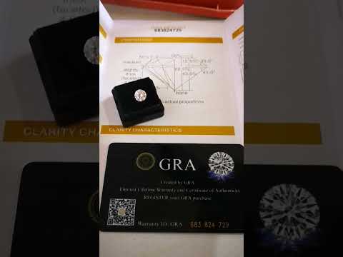GRA MOISSANITE Round 1.5ct
