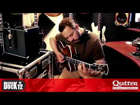 Jazz master Larry Koonse plays "My Foolish Heart" his Borys B-120 through a Quilter BlockDock 12HD
