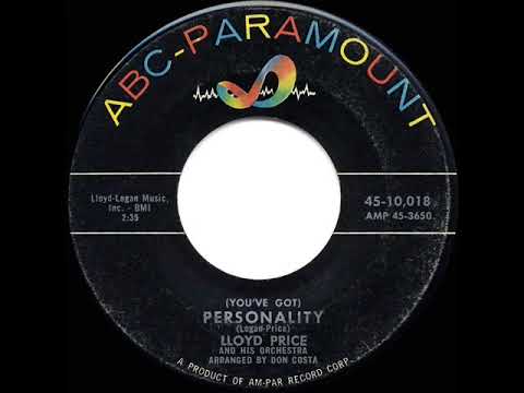 1959 HITS ARCHIVE: Personality - Lloyd Price (a #2 record)