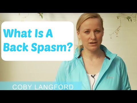 What Is A Back Spasm?