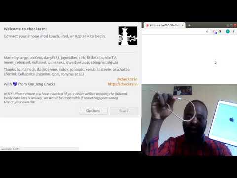 How to Unlock Jailbreak An Apple Ipad with  Linux Ubuntu and Checkrain