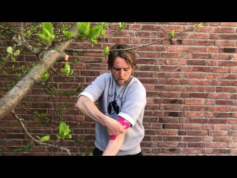 Tejpning Tennisarmbåge: Enkel Tejpning Du Kan Göra Själv