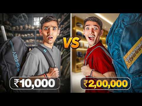 CHEAPEST vs MOST EXPENSIVE Cricket Kit!😍 Cricket Cardio Unboxing
