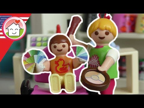 Playmobil film english The Color and Style Consultation - The Hauser Family