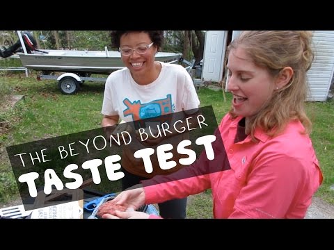 THE BEYOND BURGER - Review/Taste Test, Grill Cooked