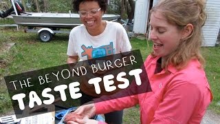 THE BEYOND BURGER - Review/Taste Test, Grill Cooked