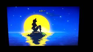 Opening To The Little Mermaid Platinum Edition 2006 DVD Main Menu Option