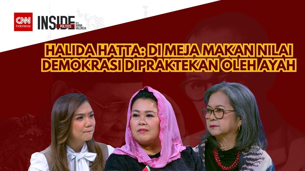 Halida Hatta: Di Meja Makan Nilai Demokrasi Dipraktekan oleh Ayah