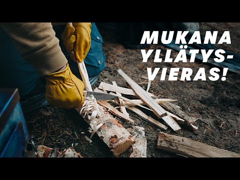 GLAMPING Retkeilyä | NorTent Kotateltta  & Winnerwell Titaanikamiina | 4K HQ