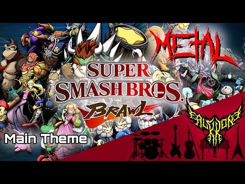 Super Smash Bros. Brawl - Main Theme 【Intense Symphonic Metal Cover】