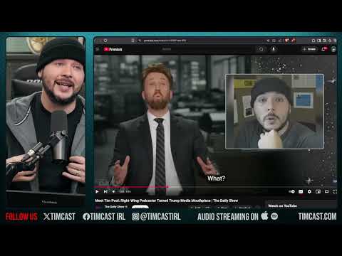  Daily Show SMEARS Tim Pool, Tim ROASTS BACK, Praises Jordan Klepper For Anti Trans Jokes 
