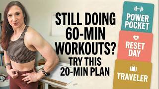 If You're Still Doing 60 Min Youtube Workouts Try THIS 20 Minute Plan Instead (Over 30)