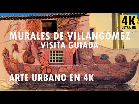 Murales de Villangómez - Visita guiada - Arte urbano