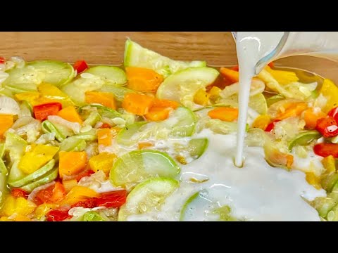 The most delicious zucchini recipe! A hearty and healthy dinner recipe for the whole family!