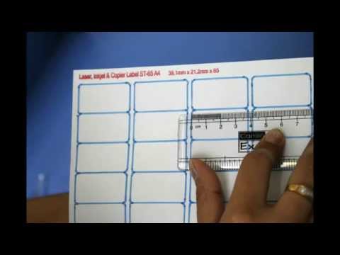 How to adjust settings of barcode labels if it is not fit in...