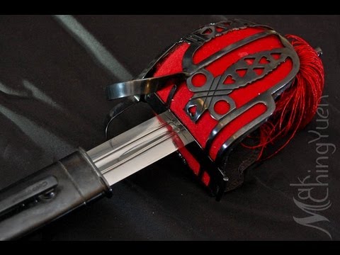 Cold Steel Scottish Broadsword in Action (Demonstration)