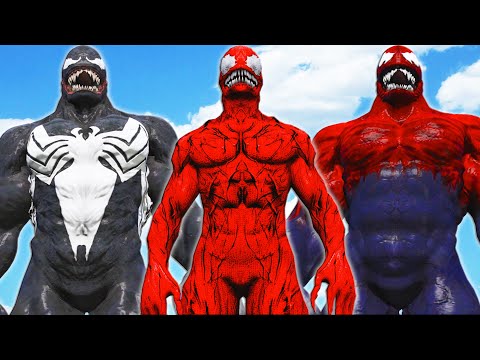 CARNAGE vs VENOM vs TOXIN - Epic Battle