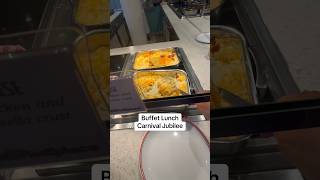 Buffet lunch aboard Carnival Jubilee #cruise #carnival #buffet