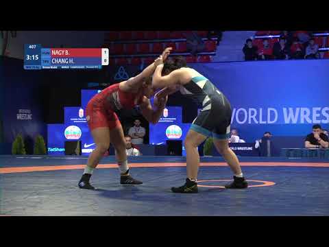 BRONZE WW - 76 kg: B. NAGY (HUN) v. H. CHANG (TPE)