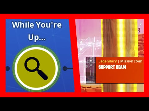 While You're Up... : Collect support beams in a 70+ Arid zone || Fortnite STW