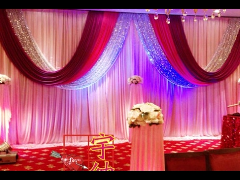 Wedding Stage Backdrop - Wedding Backdrop Latest Price, Manufacturers &  Suppliers